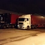TTM Distribution Trucks / White truck driving on the highway